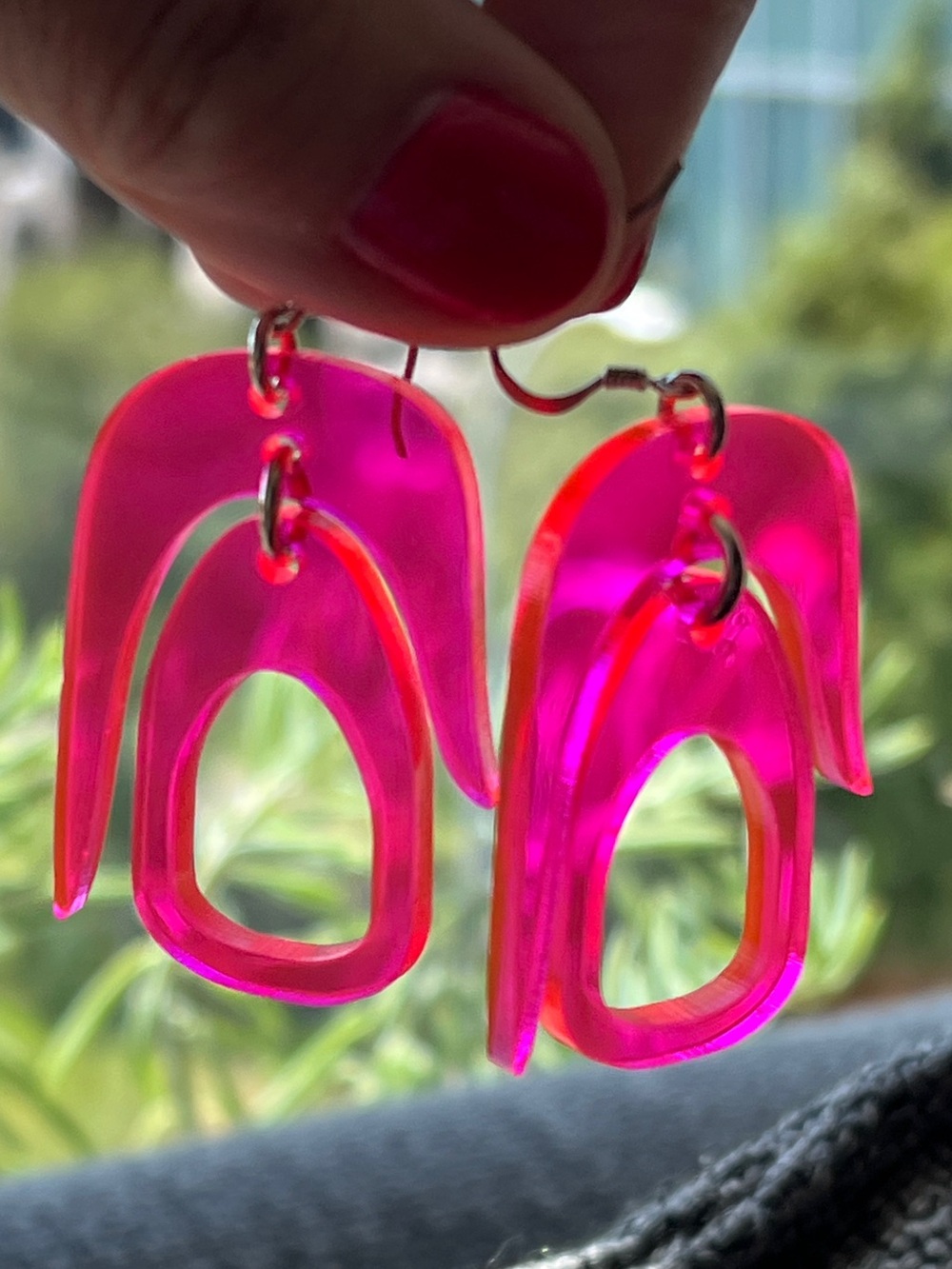 Designer Indigenous Salish Chandelier Earrings by Warren Steven Scott